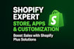 do shopify store design, shopify website or dropshipping store
