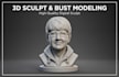 do 3d modelliing and sculpting of a cartoon character
