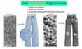 do wash abrasion effect laser design on denim