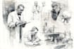 draw professional medical concept sketches