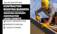 roofing company home improvement contractor remodeling leads website