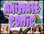 animate comic panels into loop GIF animations anime, nsfw