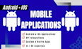 develop flutter android mobile app, ios, firebase, dart, web apps, native app,