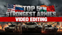do military war video editing