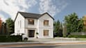 do 3d model and render a house in sketchup
