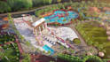 design 3d amusement park, theme park, master plan, site layout, fun park design