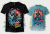create unique typographic and graphic t shirt designs