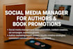be your professional social media manager for author and book promotions booktok