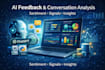 analyze customer conversations feedback and GTM signals using ai