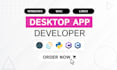 build a desktop application for you