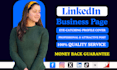 create an impressive linkedin business page