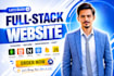 do website development as full stack developer