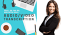transcribe audio video interviews podcast transcripts