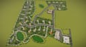 prepare 3d landscape site map, aerial views,community site,master plan rendering
