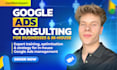 consult and coach your business on google ads