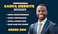design responsive website and layouts using canva
