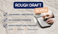 review and critique your rough draft