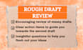 review and critique your rough draft
