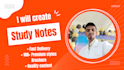 create professional and modern digital notes