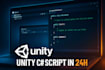 create a custom unity script for your game in 1 day