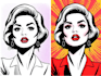 create a unique street pop art illustration