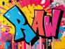 create graffiti pop art canvas designs and murals