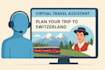 plan your trip to hidden switzerland with me as a virtual assistant