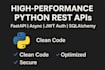 build a modern rest API using python fastapi