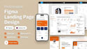 design a figma landing page UI UX design