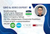 do bookkeeping, accounting, catchup, cleanup in quickbooks online xero zoho