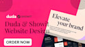 design duda website duda website redesign duda SEO showit website design