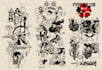 create detailed anime tattoo with authentic japanese touch