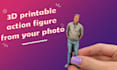 create a 3d printable action figure from your photo