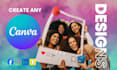 create any design using canva as canva expert
