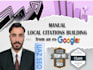 do manually build local citation