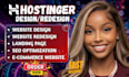 hostinger website design hostinger website redesign hostinger website design