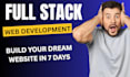 full stack developer django react python ai saas web moblle