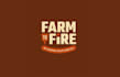 design open fire wedding catering logo