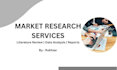 write research and analysis based project reports