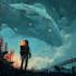 design sci fi art, concept art, sci fi art illustration