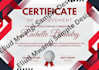 create an elegant award or appreciation certificate