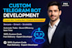develop custom telegram bot, crypto bot, trading bot and chatbot automation