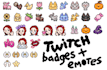 make pixel art twitch badges and emotes for you