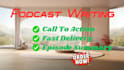 write professional SEO optimized podcast show notes