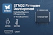 develop stm32 embedded firmware hal, ll, freertos, modbus, spi, i2c