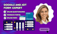 do custom google forms online survey and questionnaire