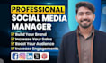 be social media marketing manager and content creator