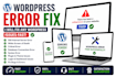 fix wordpress issues, wordpress error, fix wordpress website