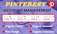 handle pinterest SEO and monthly account management