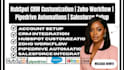 hubspot CRM customization zoho workflow pipedrive automations salesforce setup